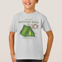Fête d'anniversaire Camp de bash Tente Sleepover C