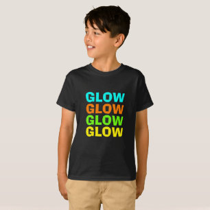 T-shirt Fête d'anniversaire de Neon Lumière