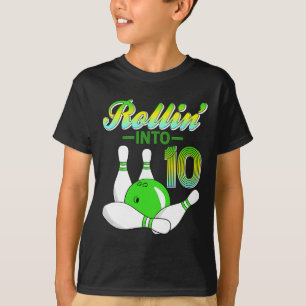 T-shirt Fête d'anniversaire des 10 ans des 10 amateurs de