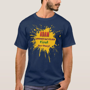 T-shirt Fête d'anniversaire Halloween Enfants Halloween