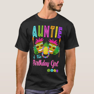 T-shirt Fête d'anniversaire Hawaii Luau Correspondant Tiki