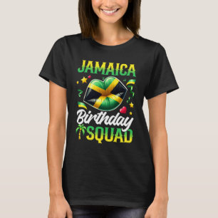 T-shirt Fête d'anniversaire jamaïcaine pour filles Enterre