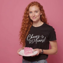 Fête d'anniversaire ou anniversaire de 25 ans