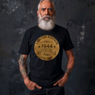 T-shirt Fête d'anniversaire personnalisée quatre-vingts vi