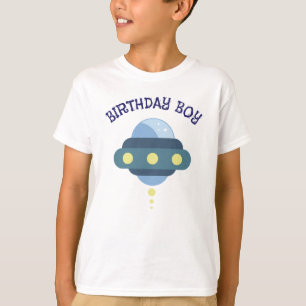 T-shirt Fête d'anniversaire UFO Space
