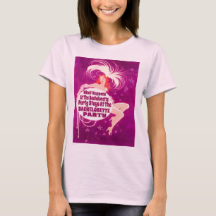 T-shirt fête de bachelorette, mariée, mariée, marie