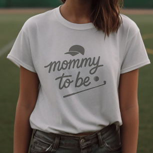 T-shirt Fête de Bébé Golf Maman à Venir