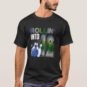 T-shirt Fête de Bowling qui arrive pour les 12 ans de la f