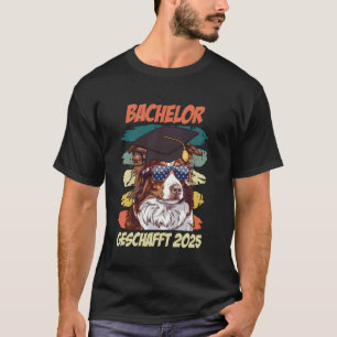 T-SHIRT FÊTE DE DIPLÔME LICENCE 2025 TERMINÉE