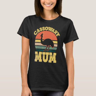 T-shirt Fête de famille de casoar maman cute casoar
