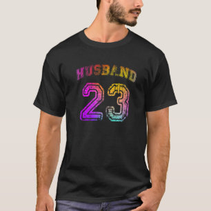 T-shirt Fête de fiançailles du mari Mari correspondant 202