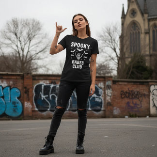 T-shirt Fête de groupe personnalisée Halloween épouvantabl
