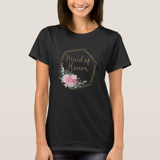 T-shirt Fête de jeune fille d'honneur de femmes enterremen (Devant)