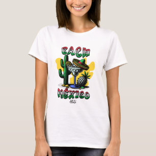 T-shirt fête de la bachelorette mexique finale fiesta marg