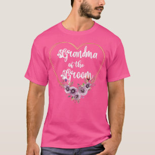 T-shirt Fête de la grand-mère du marié Jour de mariage 