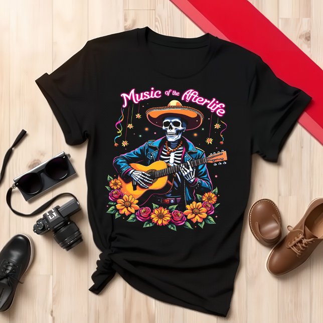 T-shirt Fête de la Guitare Morte Musique de l'Après-Vie (Créateur téléchargé)