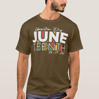 T-shirt fête de la libération 1865 