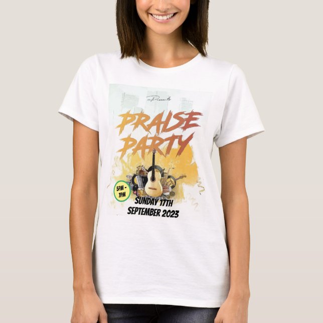 T-shirt Fête de la louange (Devant)
