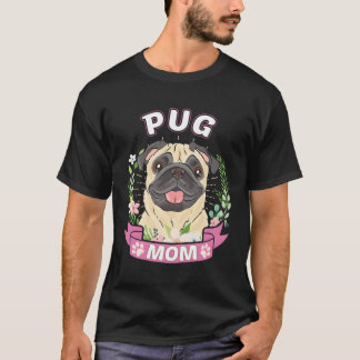 T-shirt Fête De La Mère Du carlin
