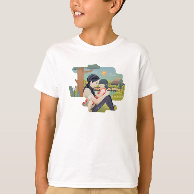 T-shirt Fête de la mère et de l'enfant | Chemise (Devant)