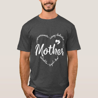 T-shirt Fête de la mère Fête de la mère Famille