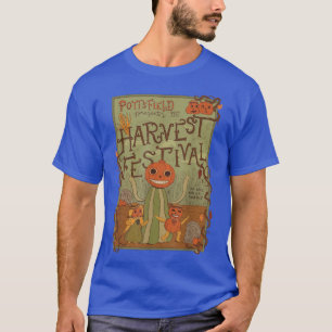 T-shirt Fête de la moisson Automne Retro Vintage Hallowe