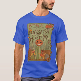 T-shirt Fête de la moisson Automne Retro Vintage Hallowe