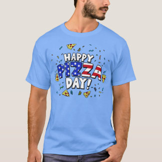 T-shirt Fête de la Pizza 4 juillet Fête Patriotique Améric