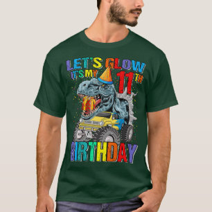 T-shirt Fête de la poule C'est mon 11e Monster Tru