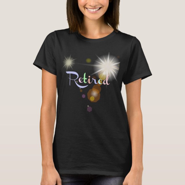 T-shirt Fête de la retraite (Devant)