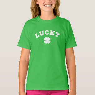 T-shirt Fête de la Saint-Patrick Trèfle Chanceux