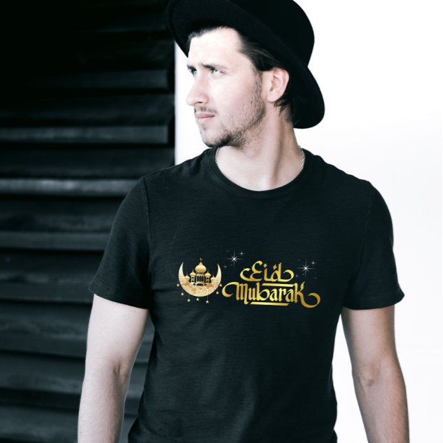 T-shirt Fête de l'Aïd Moubarak (Créateur téléchargé)