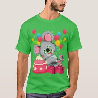 T-shirt Fête de l'Anniversaire de enfant de ballon Funny K