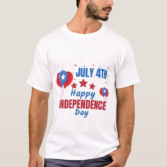 T-shirt Fête de l'Indépendance (Devant)