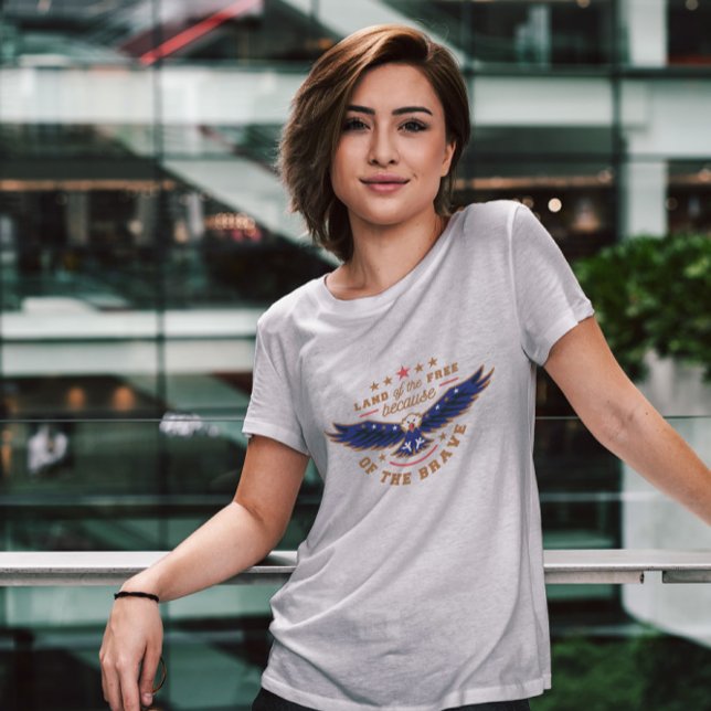 T-shirt Fête de l'Indépendance Aigle (Créateur téléchargé)