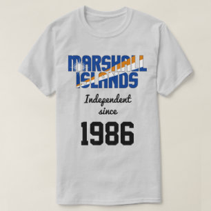 T-shirt Fête de l'indépendance des îles Marshall