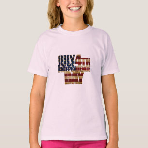 T-shirt Fête de l'Indépendance du 4 juillet 002