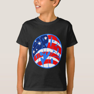 T-shirt Fête de l'indépendance du bicentenaire vintage