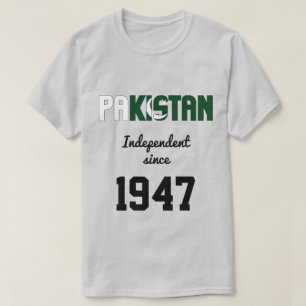 T-shirt Fête de l'indépendance du Pakistan