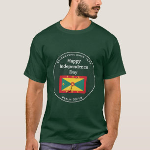 T-shirt Fête de l'INDÉPENDANCE GRENADE Green Grenade
