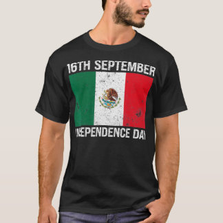 T-shirt Fête de l'Indépendance mexicaine 16 septembre Mexi