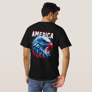 T-shirt Fête de l'Indépendance qui met en valeur la libert