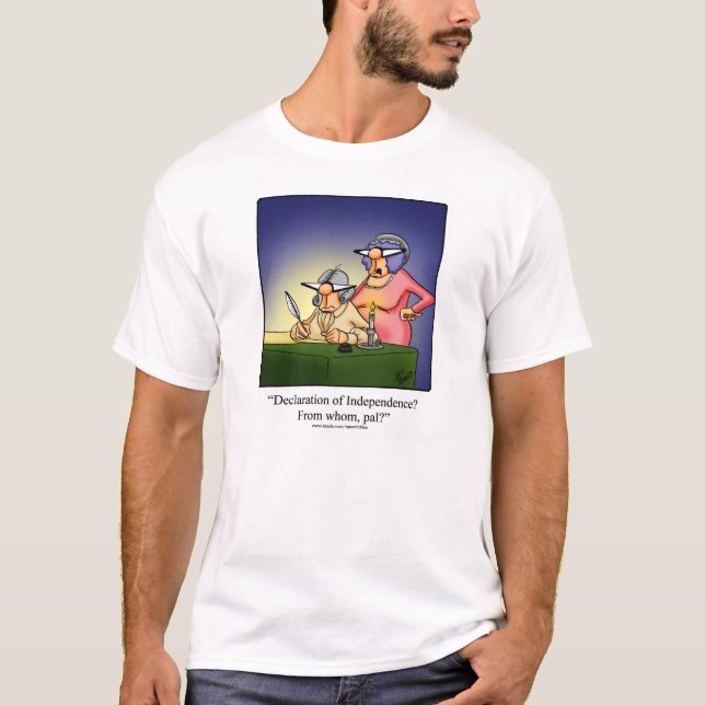 T-shirt Fête de l'Indépendance Tee - shirt de l'Humour "Sp (Devant)