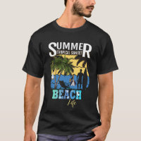 Fête de maison des amoureux de la plage