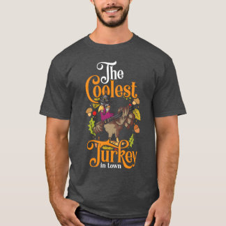 T-shirt Fête de nourriture de dinde Novembre drôle