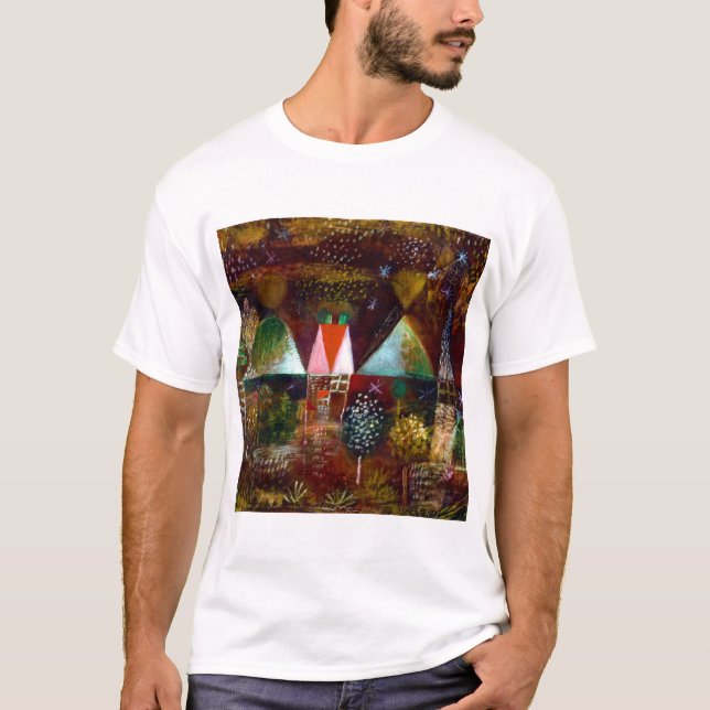 T-shirt Fête de nuit Paul Klee (Devant)