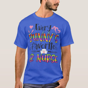 T-shirt Fête de Pâques de l'infirmière préférée de Bunny