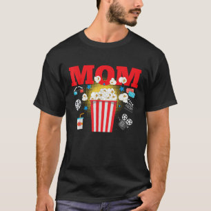 T-shirt Fête de soirée cinéma Maman Fête d'anniversaire su