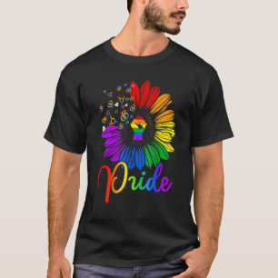 T-shirt Fête de tournesol élevée Lgbt Gay Lesbian Trans