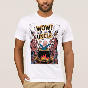 T-shirt Fête d'enfer Cannibals Ate Mon oncle Joe Biden